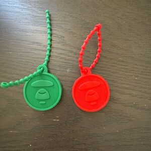 Aape rubber key chains